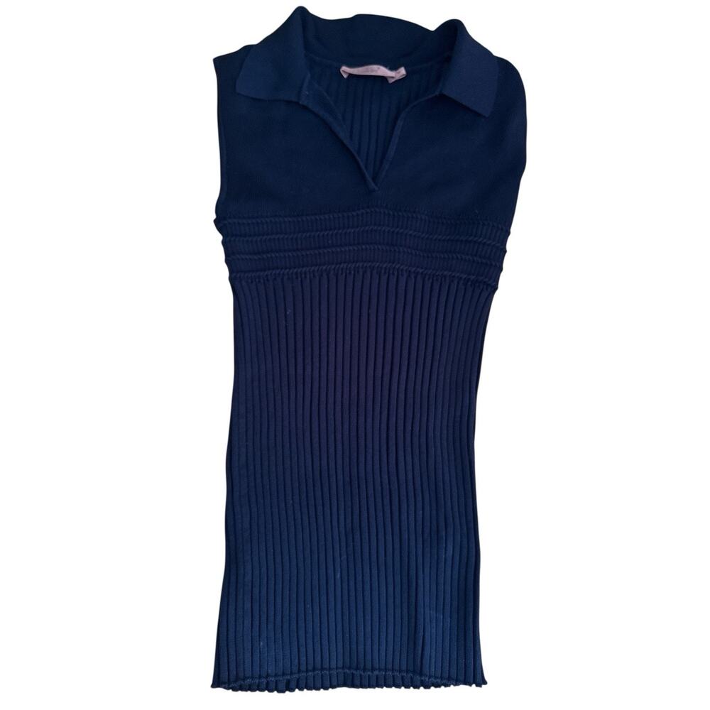 Belldini Women's Black Knit Sleeveless Top Size M